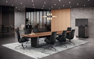 Interior Ruang Meeting Minimalis Bikin Makin Produktif untuk Diskusi