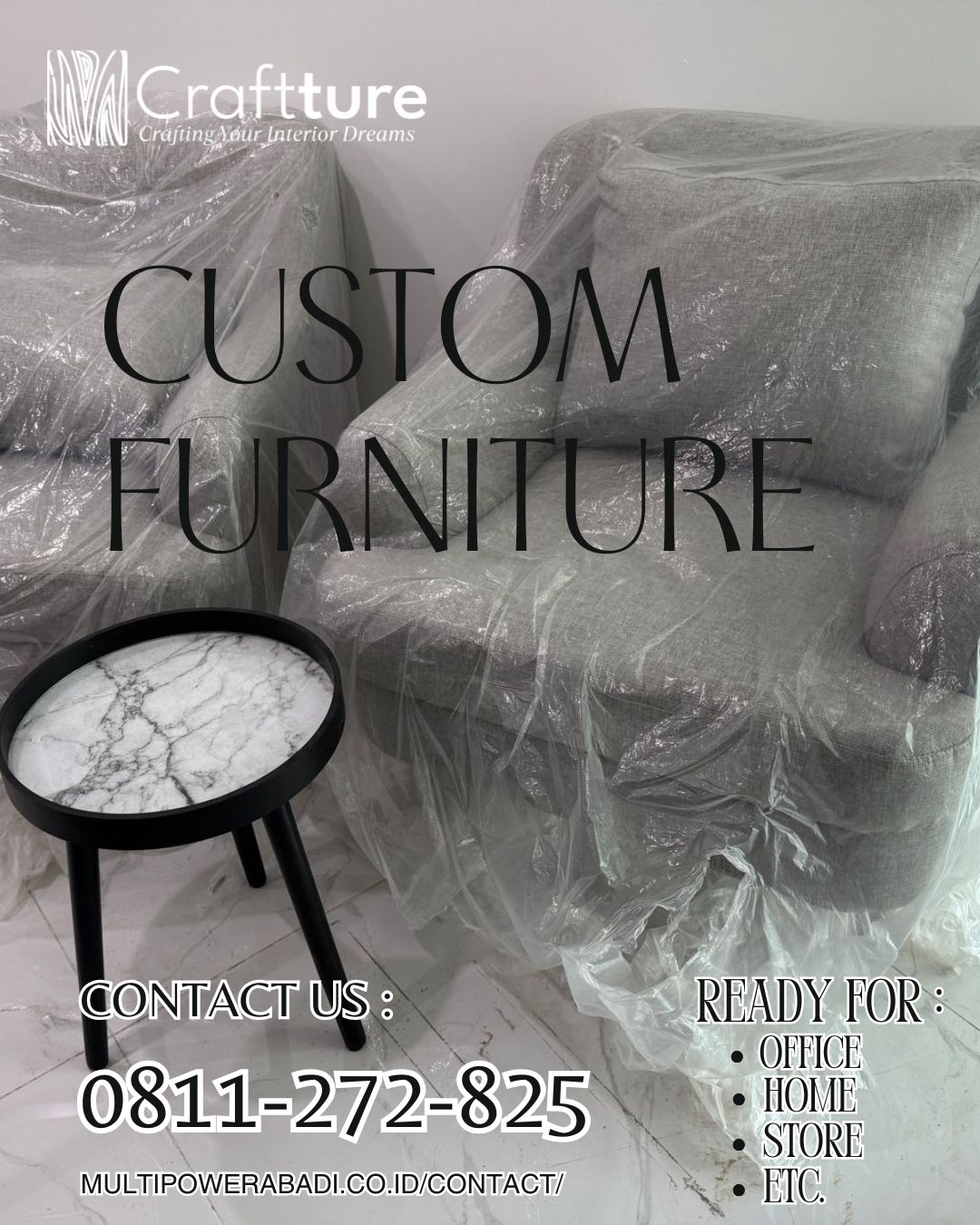 Jasa Pembuatan Custom Furniture Profesional di Kota Surabaya