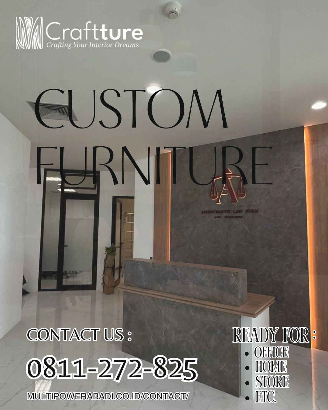 pembuat custom furniture terdekat