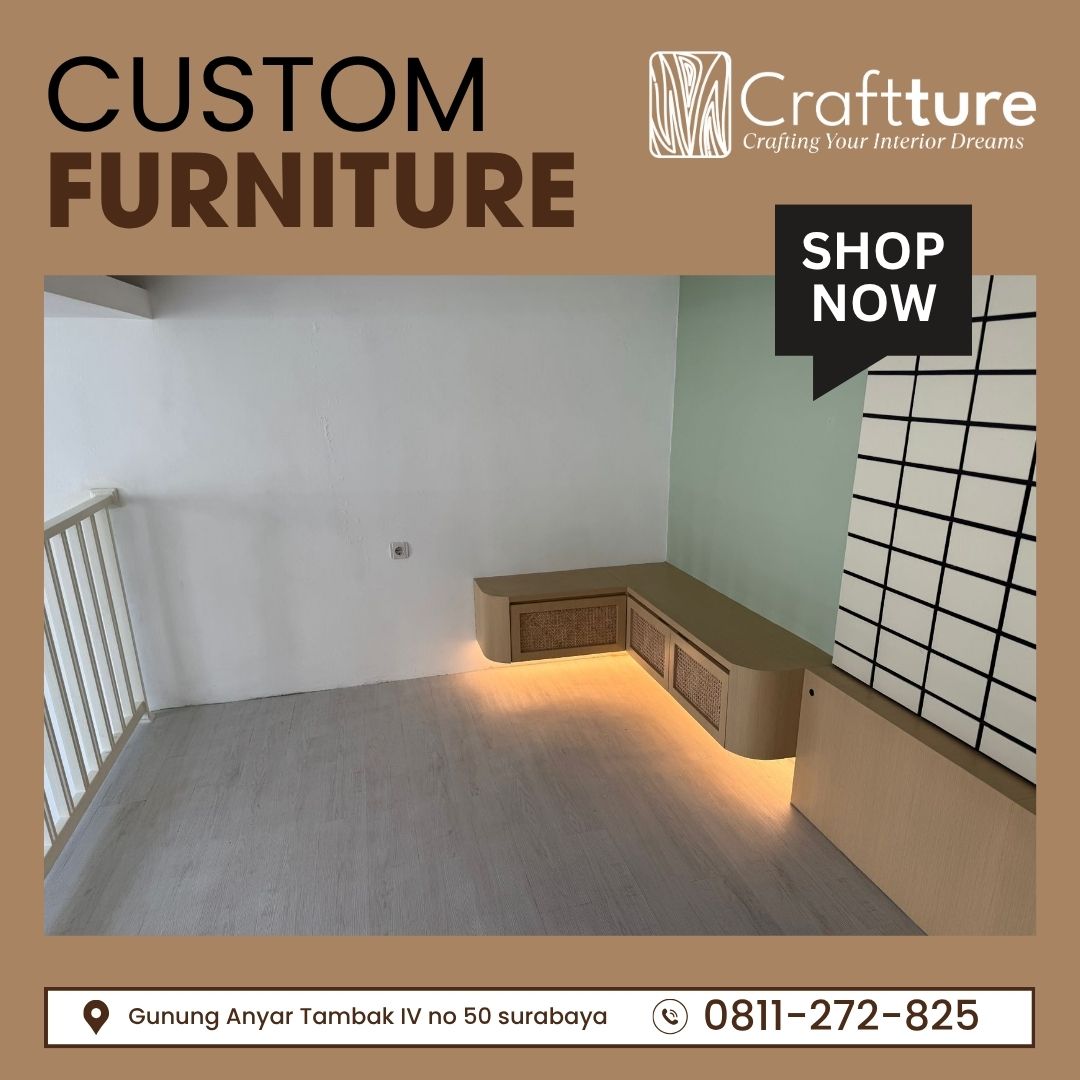Furniture Custom Untuk Rumah Kecil yang Fungsional
