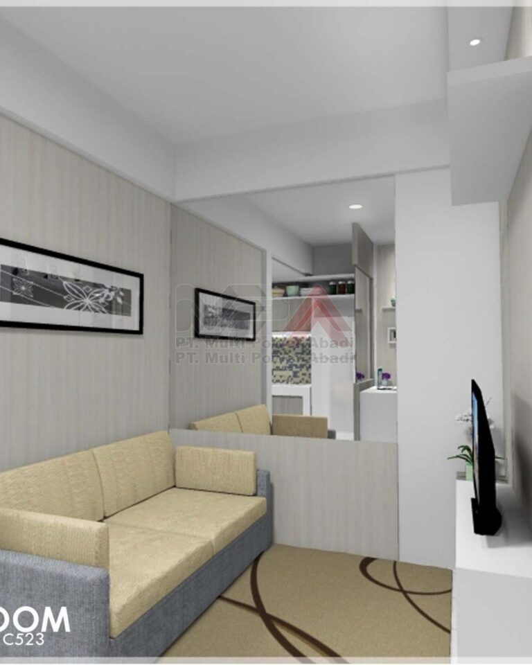 Desain interior apartemen modern Surabaya